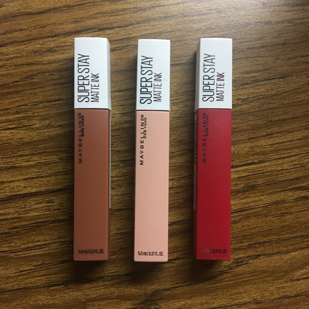 Maybelline Matte Lip Bundle